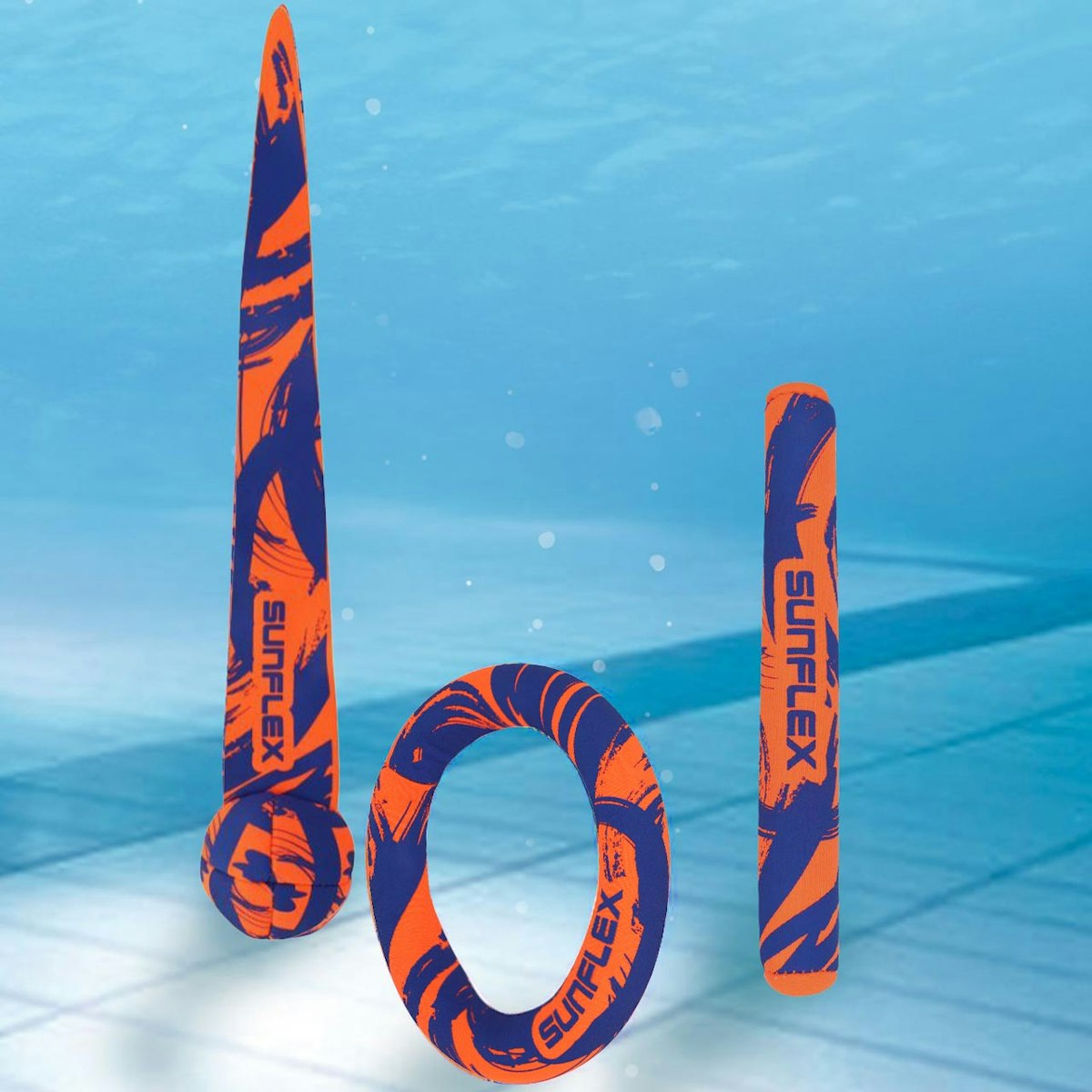 Leichtes Tauchset für Kinder mit 3 Teilen Leichtes Tauchset für Kinder mit 3 Teilen