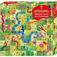 Leiterspiel: Wettlauf durch den Dschungel von Usborne Publishing