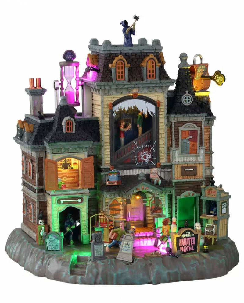 Lemax Spooky Town - The Horrid Haunted Hotel