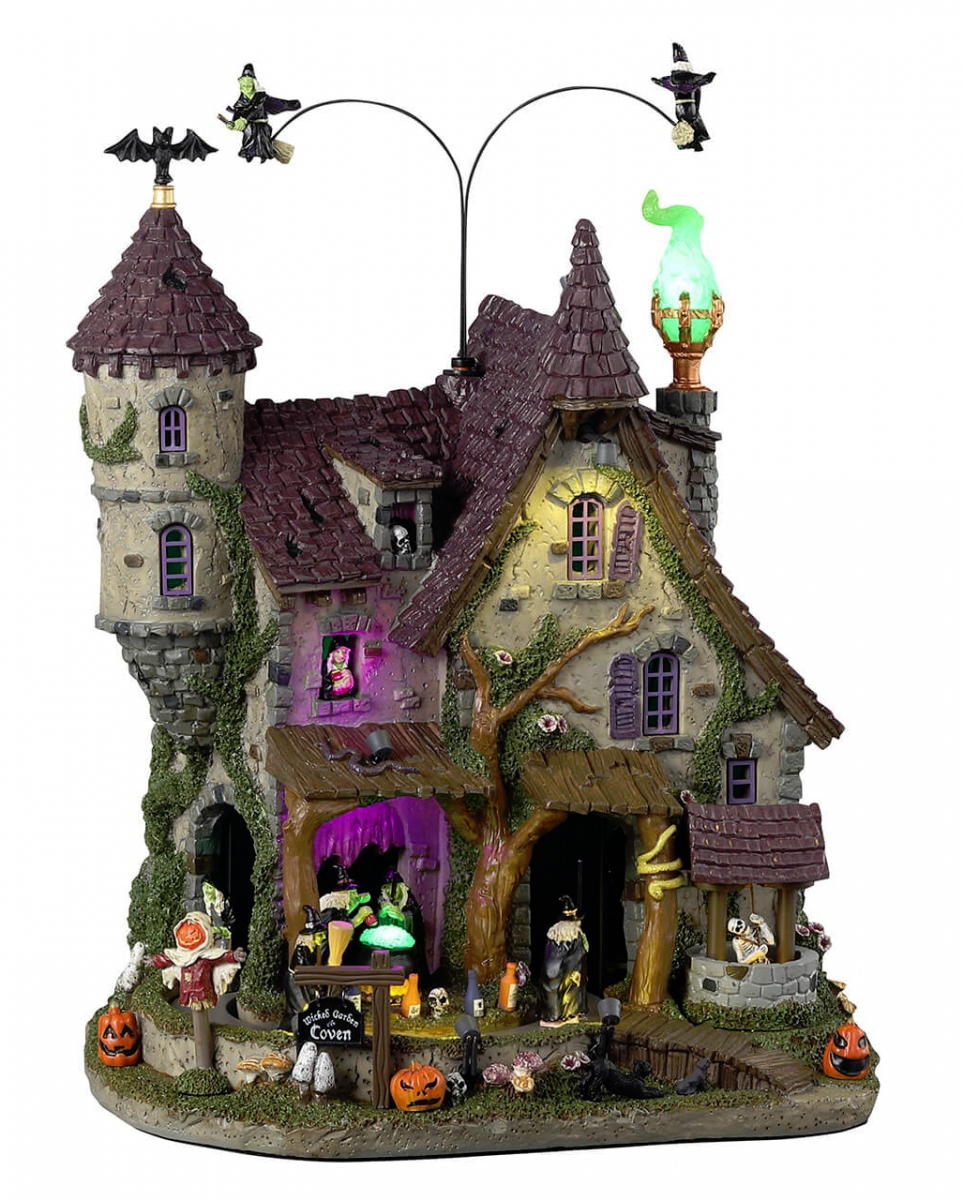 Lemax Spooky Town - Wicked Garden Coven