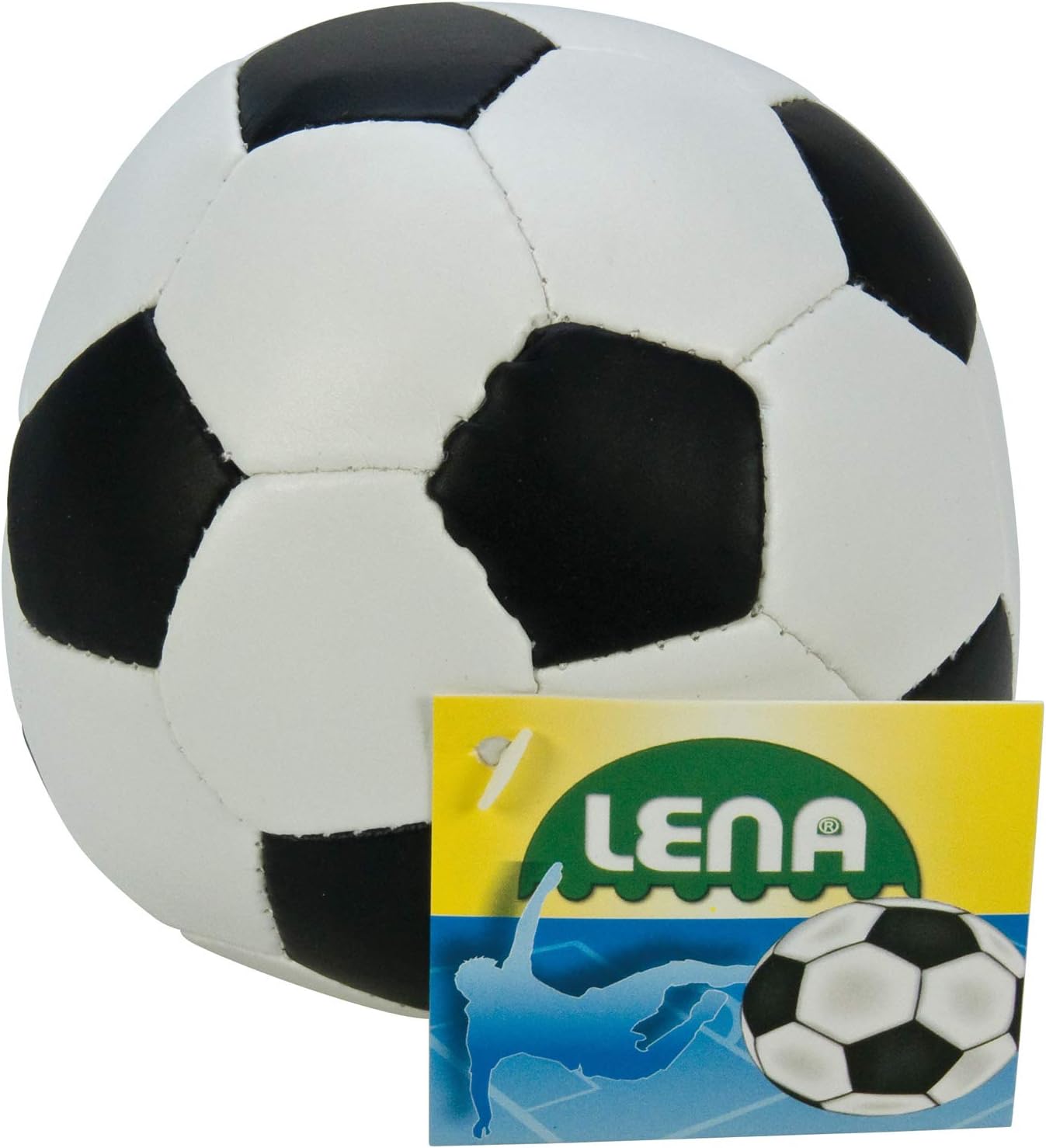 Lena - Soft-Fußball s/w, 10 cm Lena - Soft-Fußball s/w, 10 cm