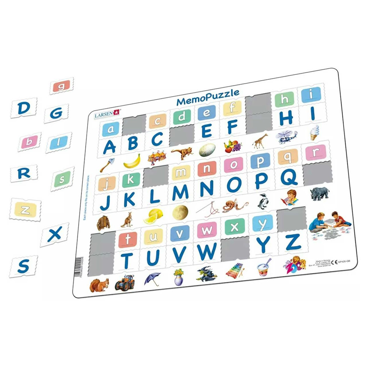 Lernpuzzle Buchstaben für Kinder ab 5 Jahre Lernpuzzle Buchstaben für Kinder ab 5 Jahre