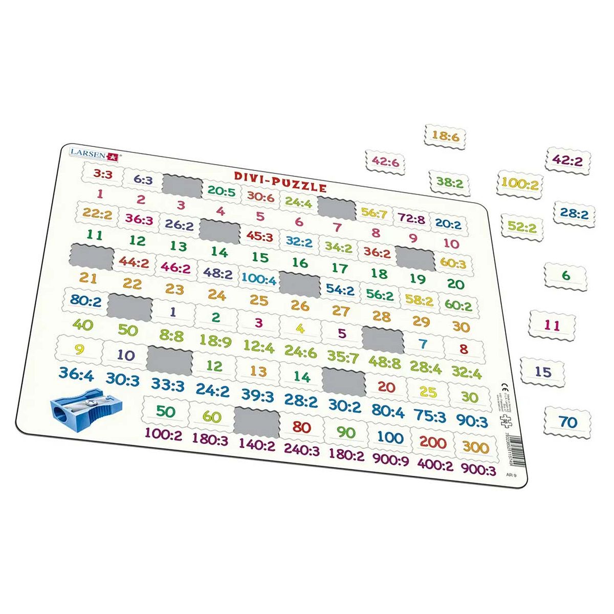 Lernpuzzle Division für Kinder ab 8 Jahre Lernpuzzle Division für Kinder ab 8 Jahre