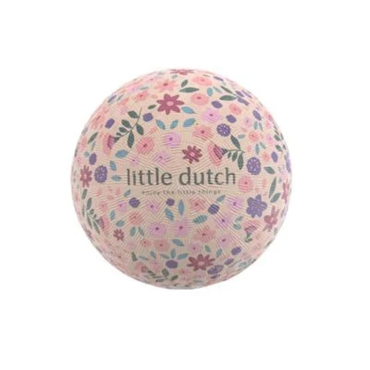 Little Dutch - Ball Gummi 18cm mit Blümchen Little Dutch - Ball Gummi 18cm mit Blümchen