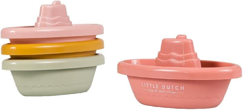 Little Dutch - Boote pink - Badewannen Spielzeug Little Dutch - Boote pink - Badewannen Spielzeug