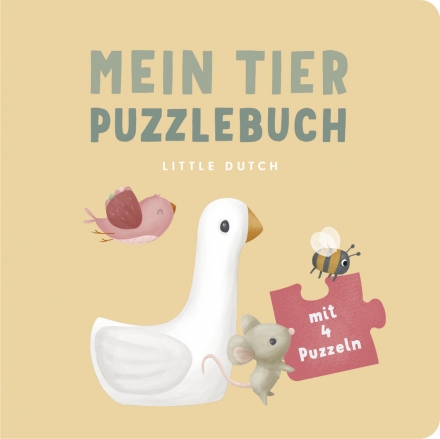 Little Dutch Kinderbuch - Mein Tier Puzzlebuch