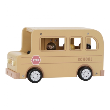 Little Dutch Schulbus Holz mit Figuren