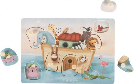 Little Dutch Sound-Greif-Puzzle Arche Noah