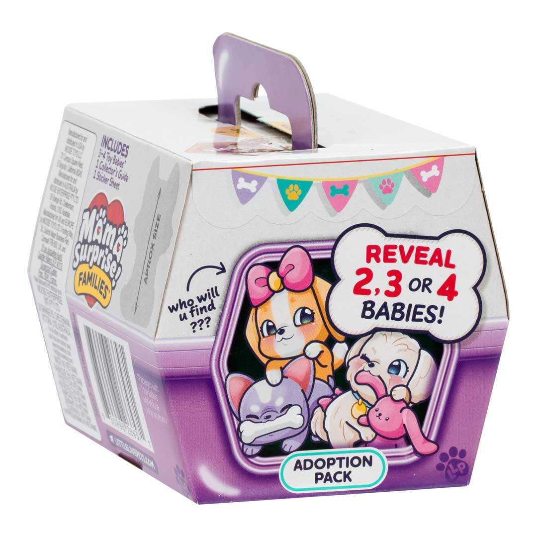Little Live Pets: Mama Surprise Families PUPPY ADOPTION S1 7,3x8x8,5cm Kuscheltiere Little Live Pets: Mama Surprise Families PUPPY ADOPTION S1 7,3x8x8,5cm Kuscheltiere