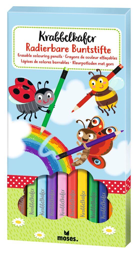 moses - Radierbare Buntstifte Krabbelkäfer moses - Radierbare Buntstifte Krabbelkäfer