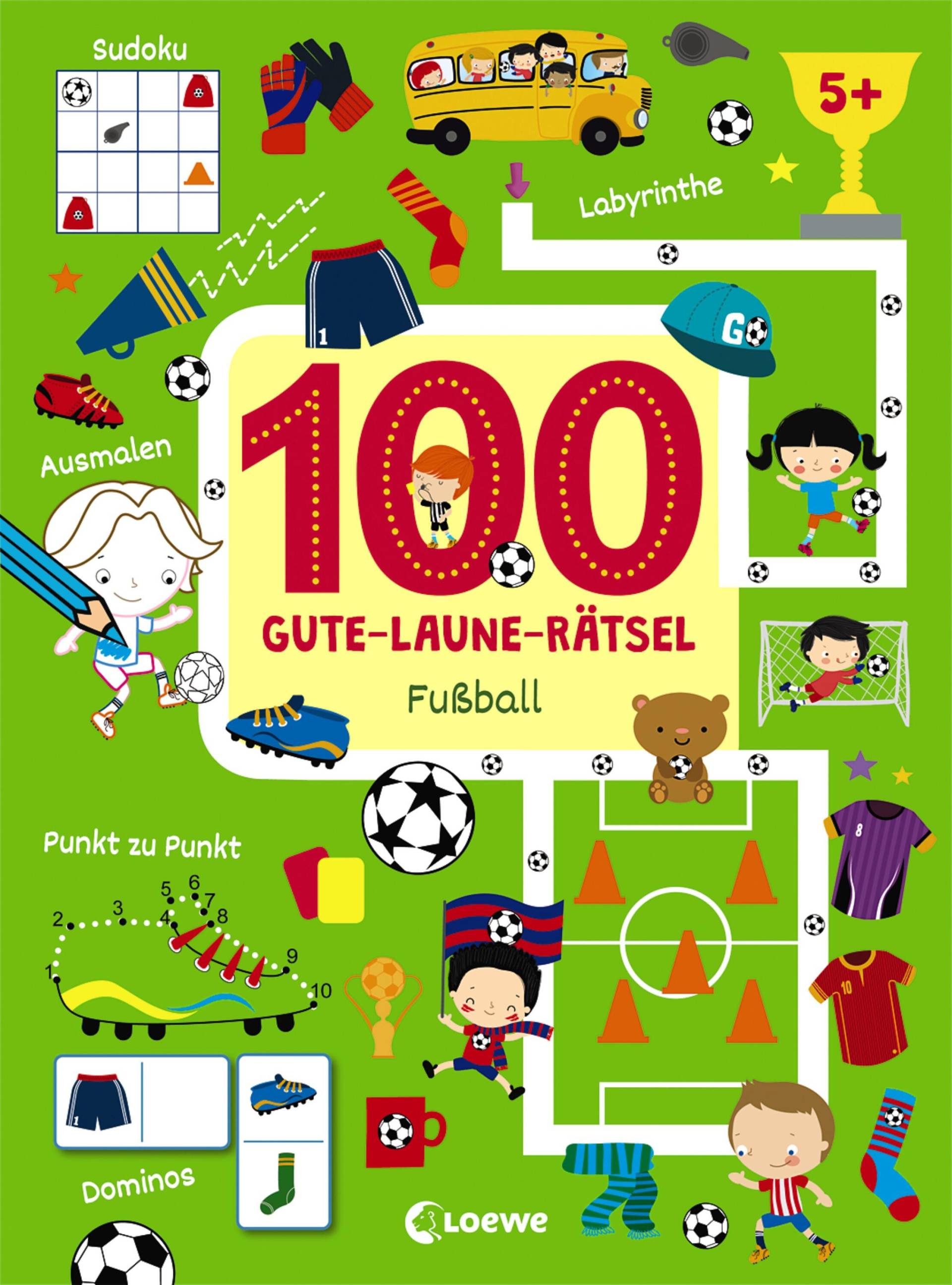 Loewe Verlag - 100 Gute-Laune-Rätsel - Fußball Loewe Verlag - 100 Gute-Laune-Rätsel - Fußball