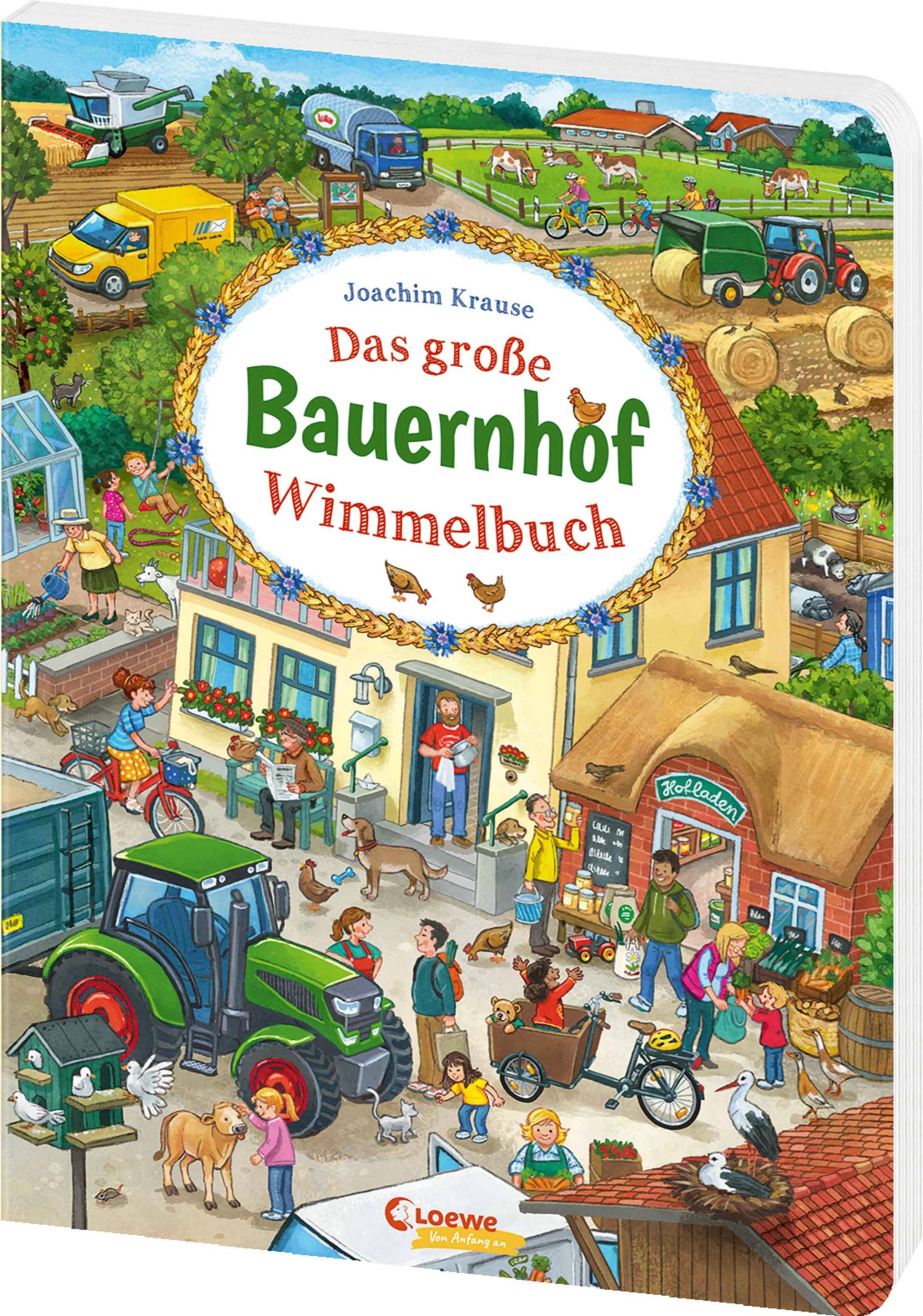 Loewe Verlag - Das große Bauernhof-Wimmelbuch Loewe Verlag - Das große Bauernhof-Wimmelbuch