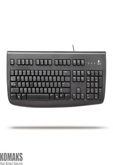 Logitech Deluxe 250 keyboard PS/2, BLK ( Estonian layout)