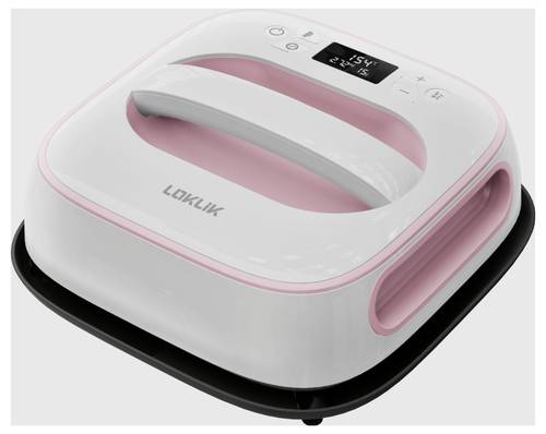 Loklik Easy Heat Press Heizpresse Pink von Loklik