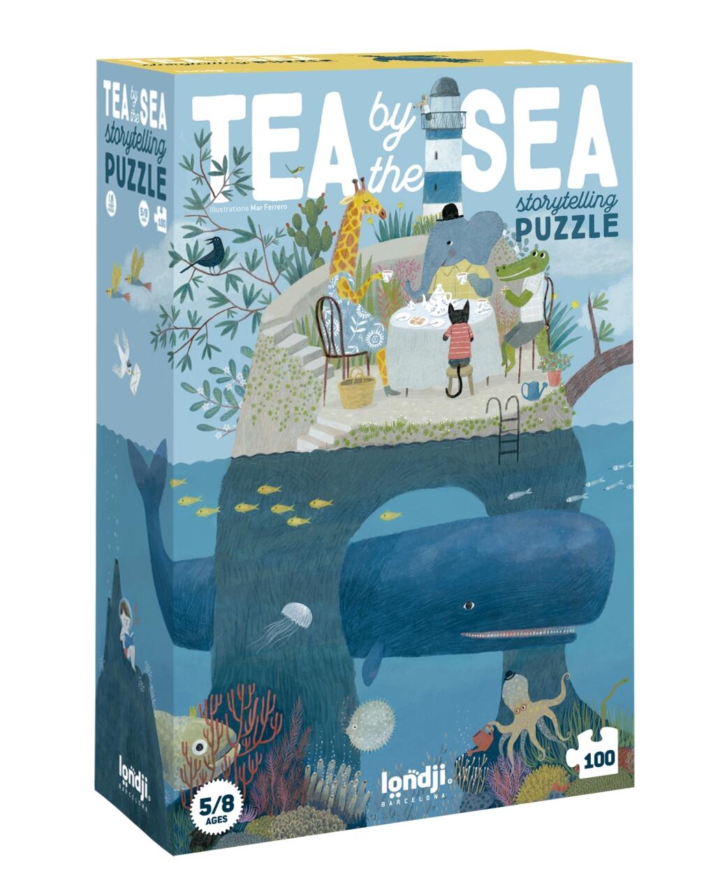 Londji - Puzzle - Tea by the sea - 100 Teile Londji - Puzzle - Tea by the sea - 100 Teile