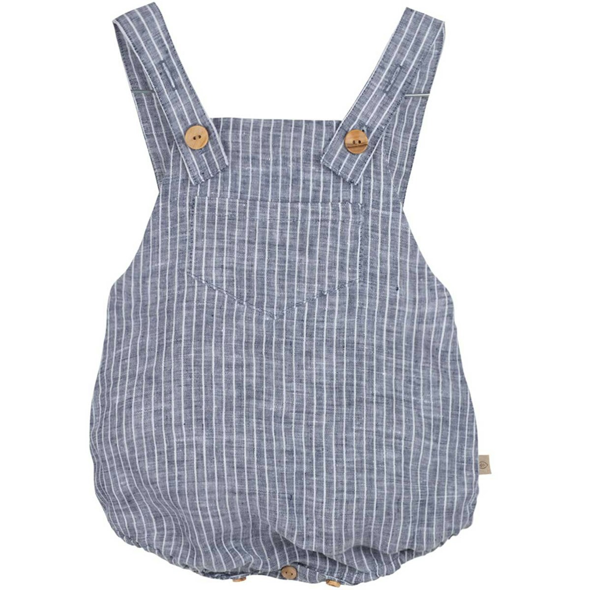 Luftig, lockerer Sommerstrampler marine Leinen 74 Luftig, lockerer Sommerstrampler marine Leinen 74