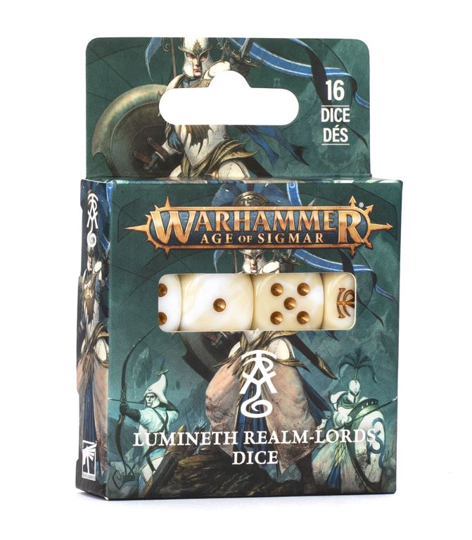 Lumineth Realm Lords Dice Set 16 Würfel Games Workshop Warhammer Würfel AoS Lumineth Realm Lords Dice Set 16 Würfel Games Workshop Warhammer Würfel AoS