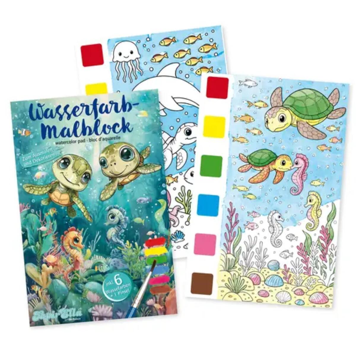 Lutz Mauder - Magischer Malblock Wassertiere Lutz Mauder - Magischer Malblock Wassertiere