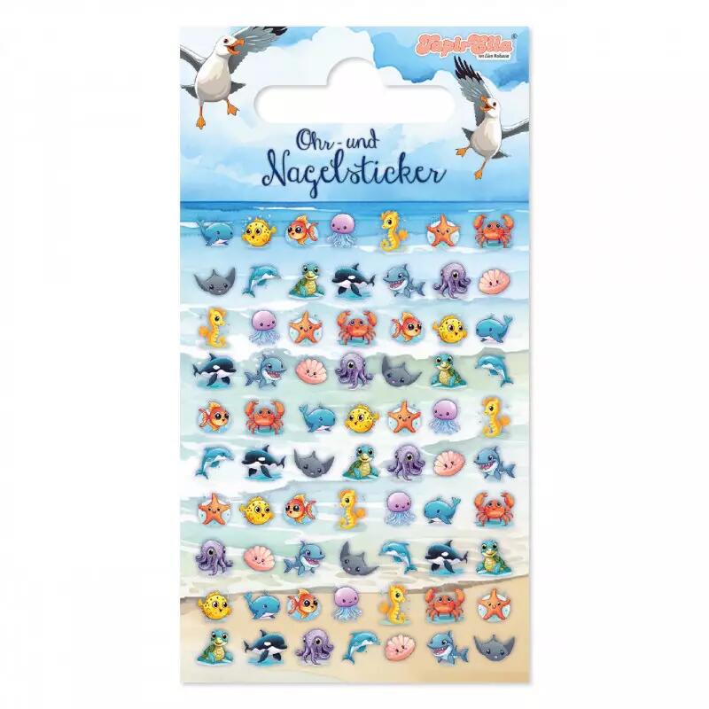 Lutz Mauder - Sticker Nägel / Ohr - Meerestiere Lutz Mauder - Sticker Nägel / Ohr - Meerestiere