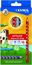 Lyra - FARBSTIFTE 10 ST. GROOVE JUMBO DREIFLÄCHIG Lyra - FARBSTIFTE 10 ST. GROOVE JUMBO DREIFLÄCHIG