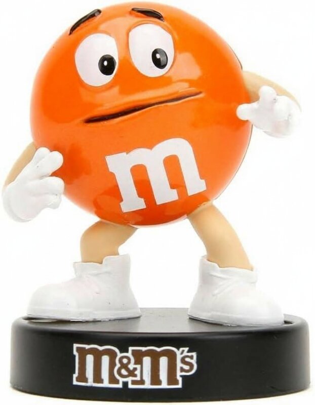 M&Ms Orange 2007 Jeep Jada Wrangler 1:24 Fahrzeug und M&M Sammelfigur M&Ms Orange 2007 Jeep Jada Wrangler 1:24 Fahrzeug und M&M Sammelfigur