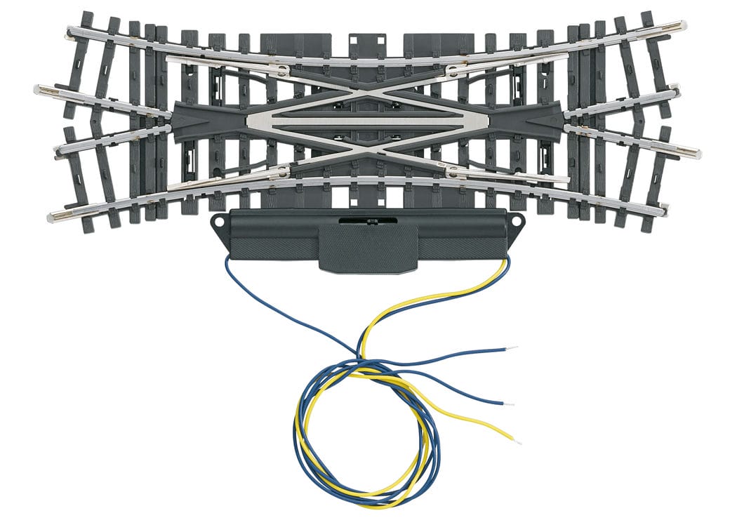 Märklin 2260 K-Gleis Doppelkreuzungsweiche Länge 168,9mm Schienen Modellbahn H0