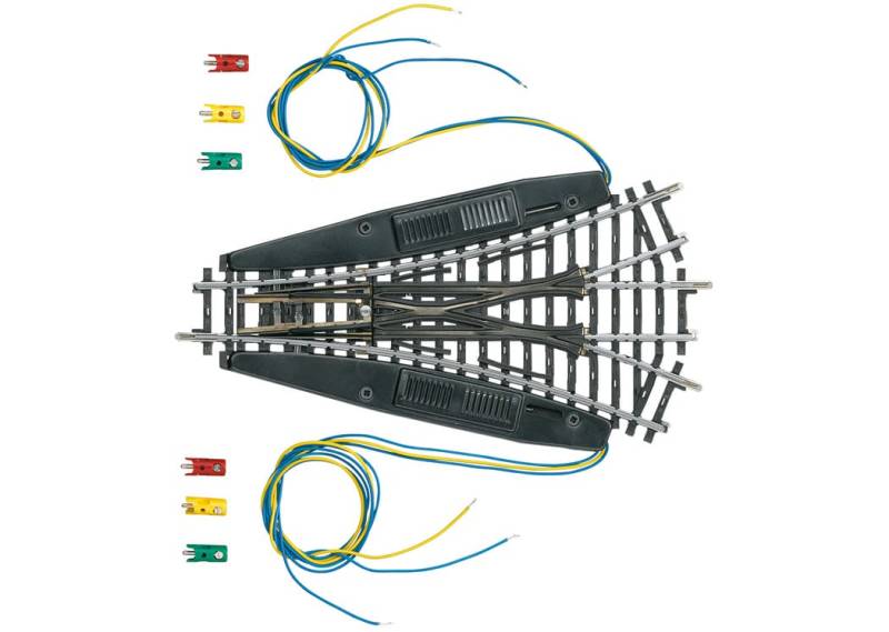 Märklin 2270 K-Gleis Dreiwegweiche Länge 168,9 mm / Radius 424,6 mm / 30° H0