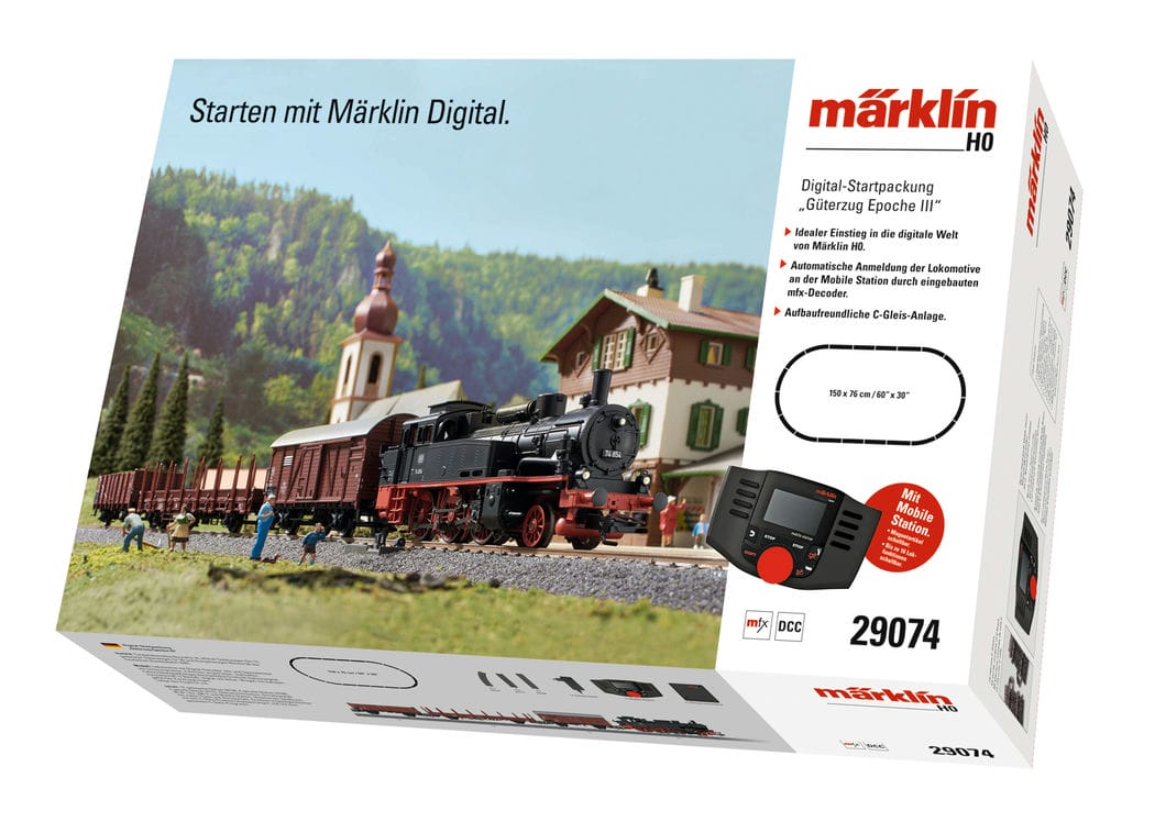 Märklin 29074 Digital-Startpackung Güterzug Epoche III DB H0 MoBa H0 1:87