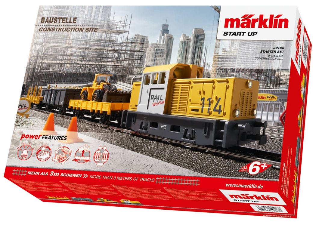 Märklin 29188 Start up Startpackung Baustelle H0 MoBa H0 1:87