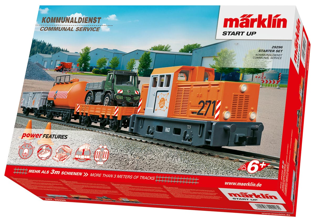 Märklin 29296 Start up Startpackung Kommunaldienst H0MoBa H0 1:87 für Kinder Märklin 29296 Start up Startpackung Kommunaldienst H0MoBa H0 1:87 für Kinder