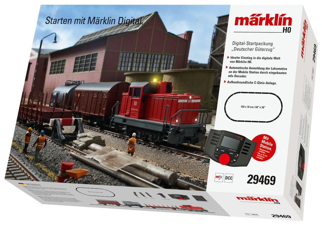 Märklin 29469 Digital-Startpackung Moderner Rangierbetrieb DB AG H0 MoBa H0 1:87