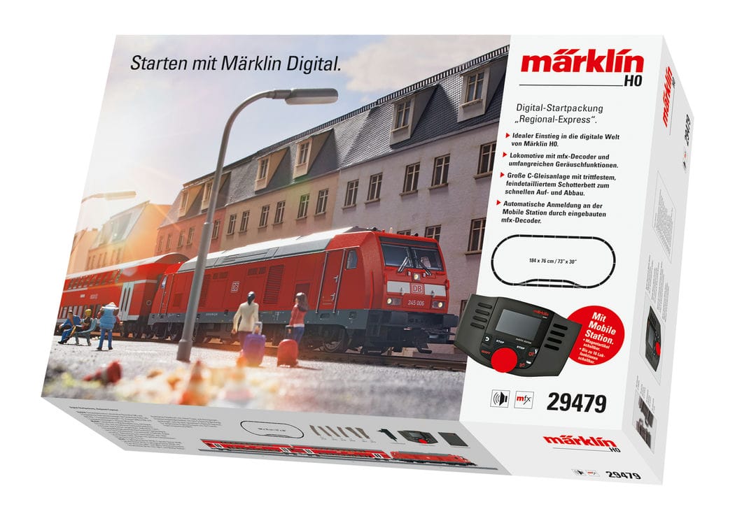 Märklin 29479 Digital-Startpackung "Regional-Express" DB AG H0 Märklin 29479 Digital-Startpackung "Regional-Express" DB AG H0