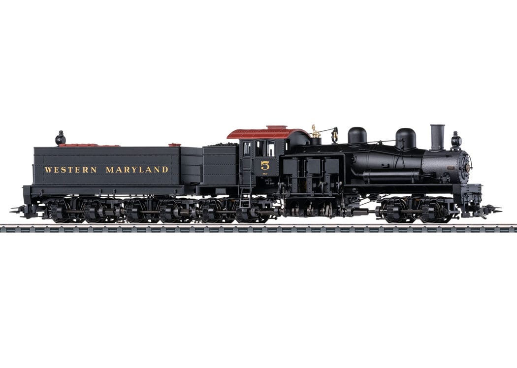 Märklin 38700 US-Getriebe-Dampflokomotive Bauart Shay Class D Western Maryland