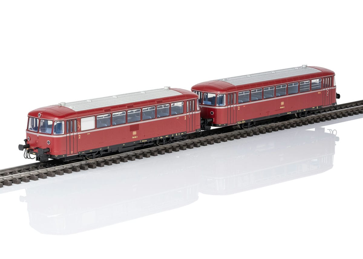 Märklin 38980 Schienenbus mit Steuerwagen Baureihe 798 und 998 DB H0 Moba Märklin 38980 Schienenbus mit Steuerwagen Baureihe 798 und 998 DB H0 Moba