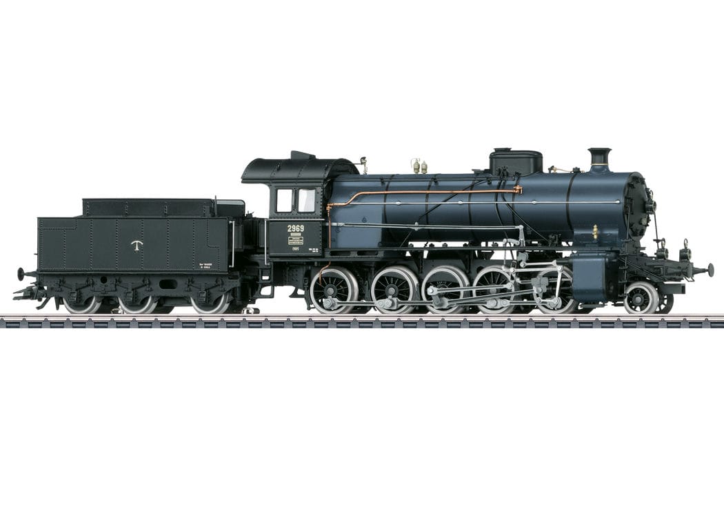 Märklin 39253 Dampflokomotive mit Schlepptender Serie C 5/6 Elefant SBB H0 MoBa