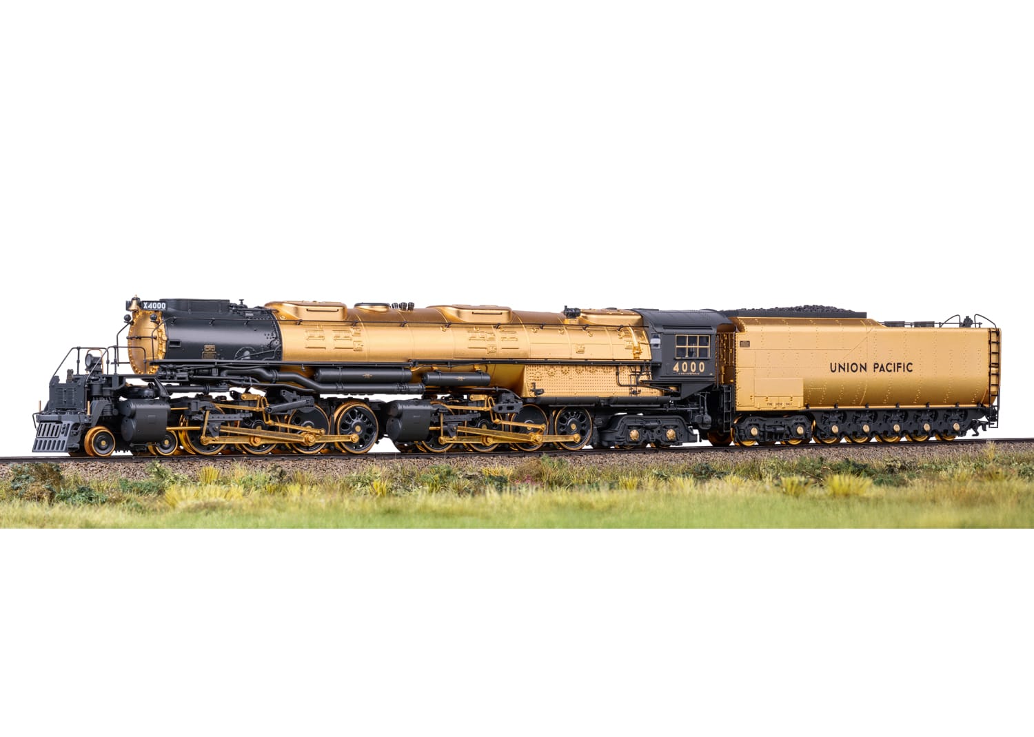 Märklin 39400 Big Boy Dampflokomotive Reihe 4000 UP Gold H0 Modelleisenbahn Märklin 39400 Big Boy Dampflokomotive Reihe 4000 UP Gold H0 Modelleisenbahn