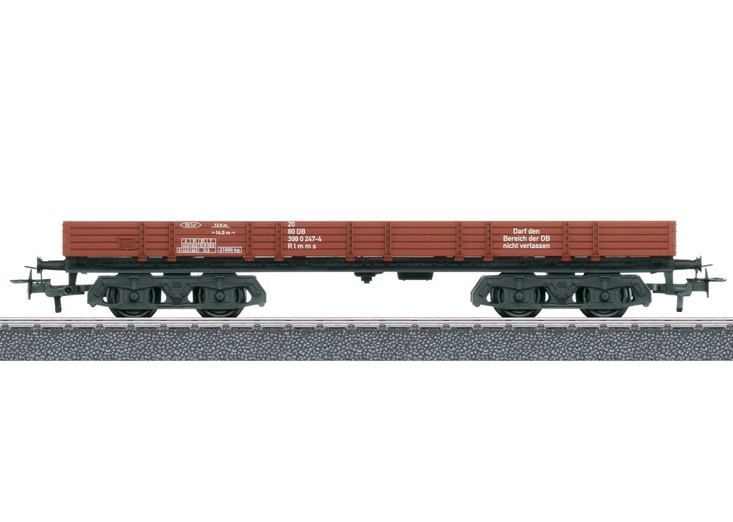 Märklin 4473 Start up Niederbordwagen Rlmms DB H0 Modelleisenbahn Güterwagen Märklin 4473 Start up Niederbordwagen Rlmms DB H0 Modelleisenbahn Güterwagen