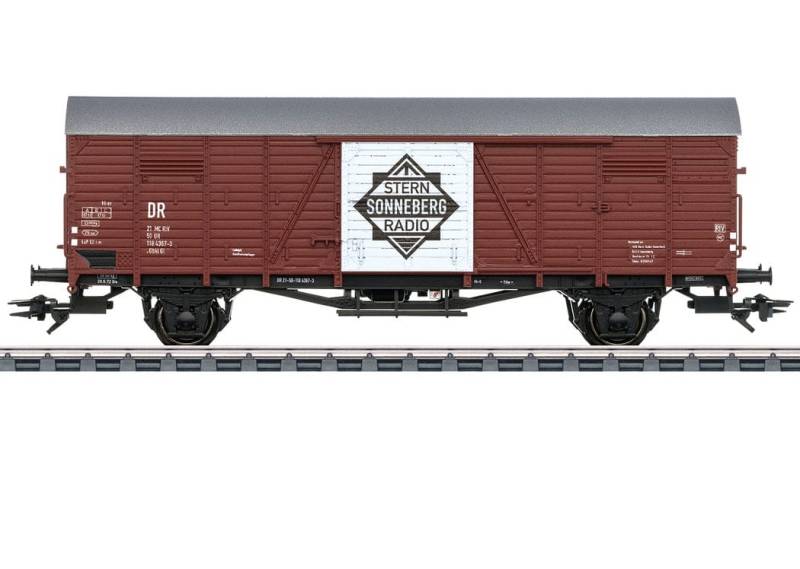 Märklin 46152 Gedeckter Güterwagen Gbkl 238 "Stern-Radio Sonneberg" DR H0 Modelleisenbahn