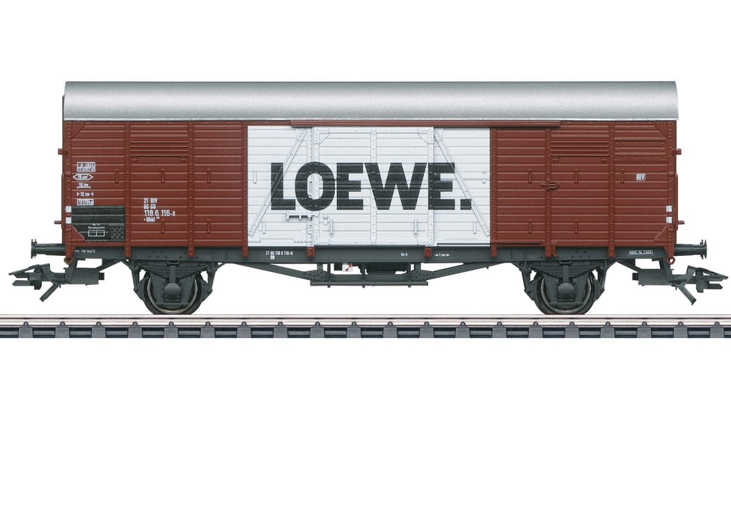 Märklin 46155 Gedeckter Güterwagen Gbkl 238 "LOEWE" DB H0 Modelleisenbahn