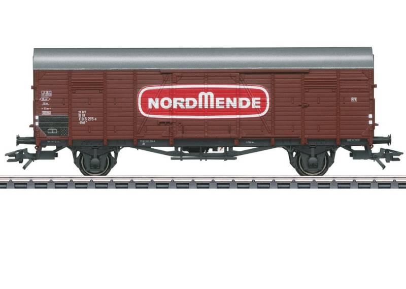 Märklin 46156 Gedeckter Güterwagen Gbkl 238 "NORDMENDE" DB H0 Modelleisenbahn