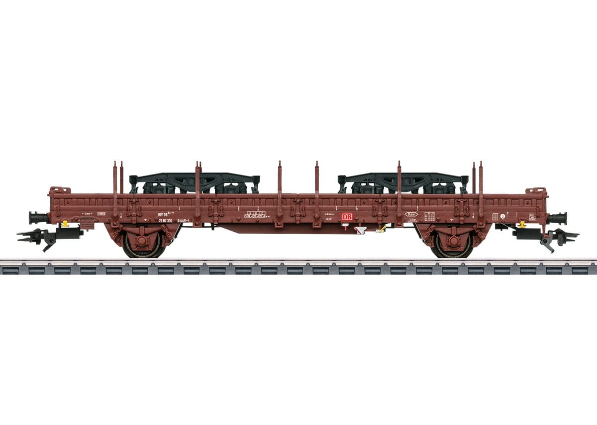 Märklin 46409 Rungenwagen Ks 446 mit Drehgestell Beladung DB AG H0 Moba 1:87 Märklin 46409 Rungenwagen Ks 446 mit Drehgestell Beladung DB AG H0 Moba 1:87