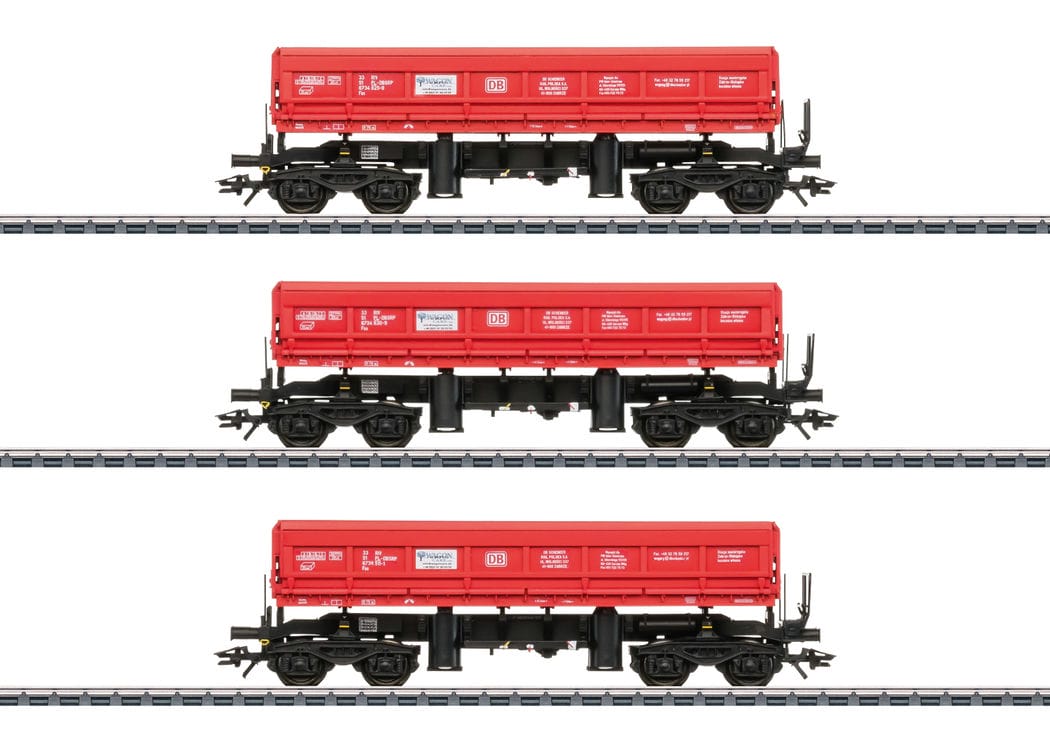 Märklin 48458 Seitenkippwagen-Set Fas DB Schenker Rail Polska S.A. H0 MoBa