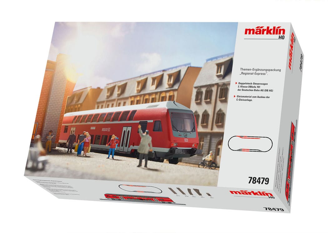Märklin 78479 Themen-Ergänzungspackung "Regional-Express" DB AG H0 Märklin 78479 Themen-Ergänzungspackung "Regional-Express" DB AG H0
