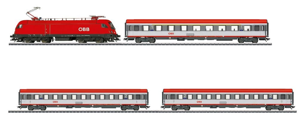 Märklin Personenreisezug "Taurus" ÖBB Epoche VI H0 Modelleisenbahn