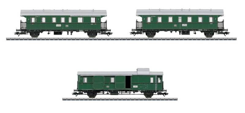 Märklin Personenwagen-Set "Donnerbüchse-Einheitswagen" DB Epoche III H0 MoBa