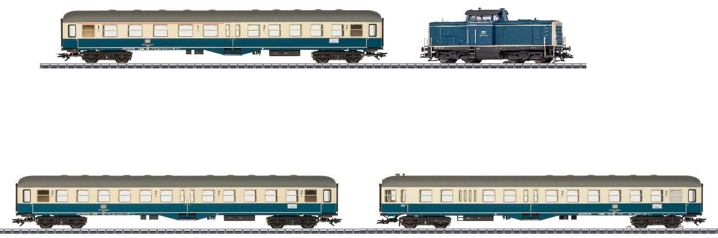 Märklin Personenzug "Leichter Schnellzug" DB Epoche IV H0 Modelleisenbahn