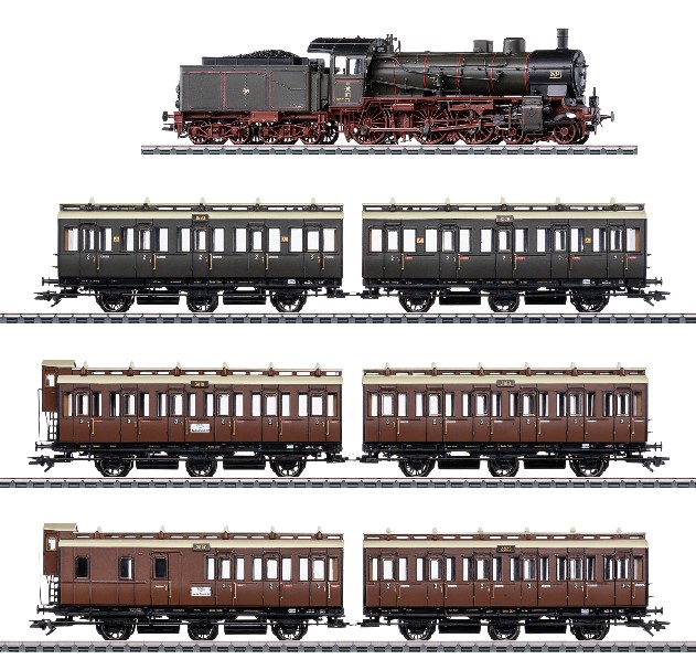 Märklin Preußischer Reisezug KPEV Epoche I H0 Modelleisenbahn