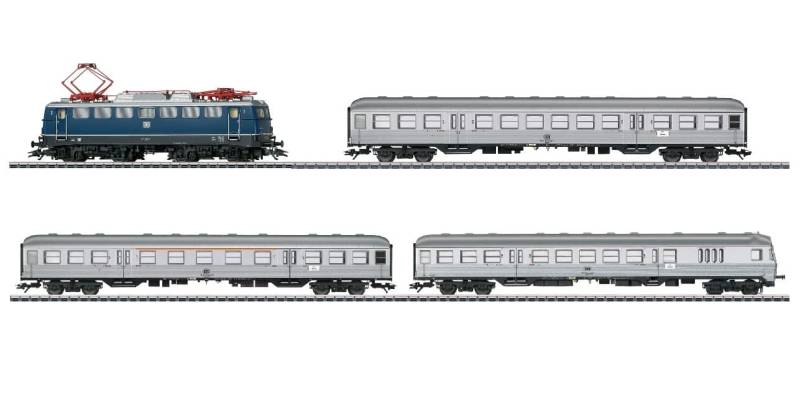 Märklin Silberling Personennahverkehrszug DB Epoche IV H0 Modelleisenbahn