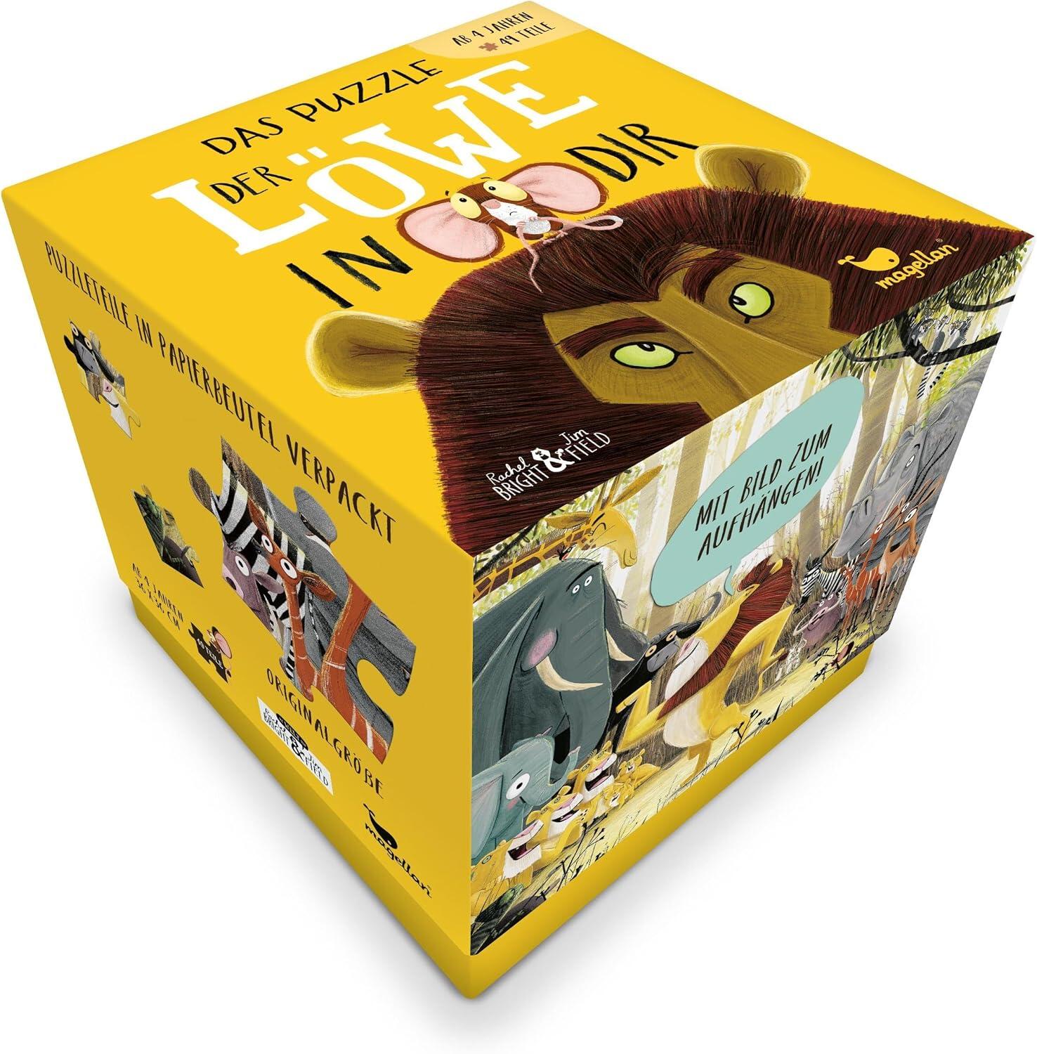 Magellan Verlag - Magellan Verlag – Der Löwe in dir: Das Puzzle, 49 Teile Magellan Verlag - Magellan Verlag – Der Löwe in dir: Das Puzzle, 49 Teile