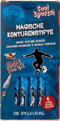 Magische Konturenstifte - Cool Sports!